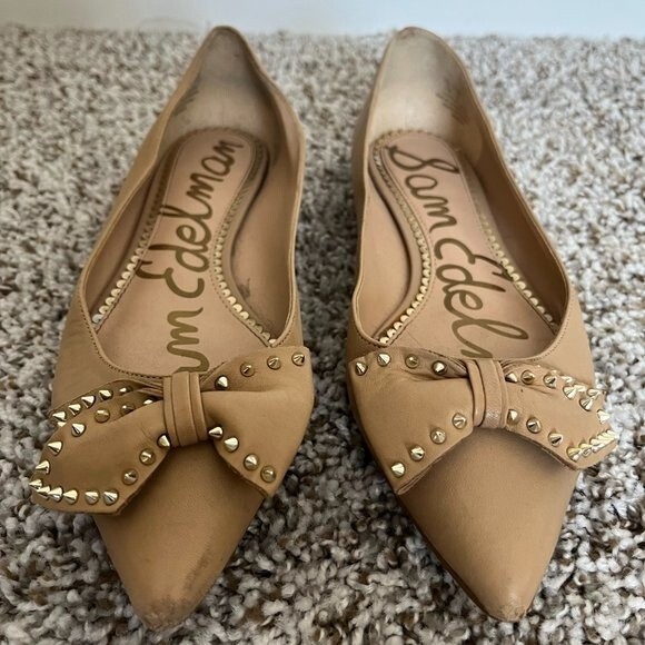 Sam Edelman Leather Flats Size 7 - Picture 2 of 7